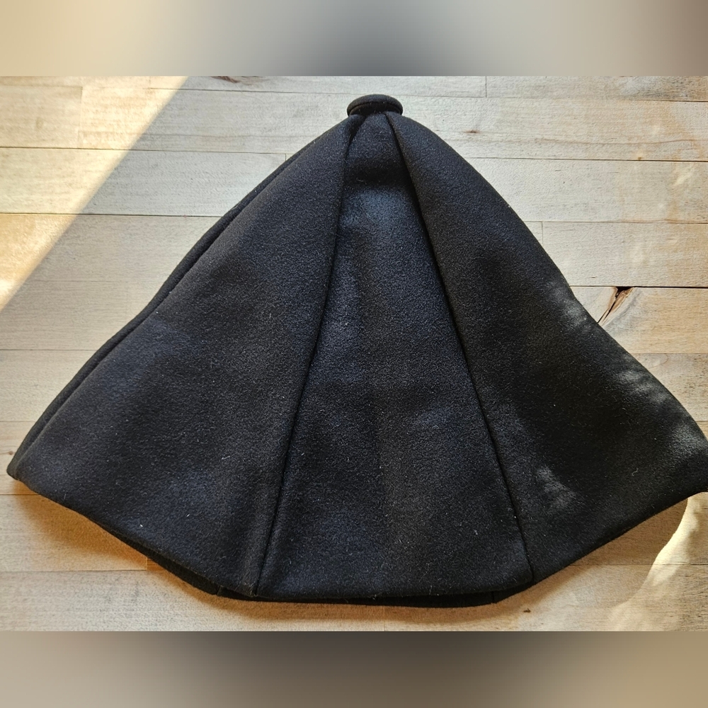 Vintage, Mr. John Classic Hat, Mid Century, Black